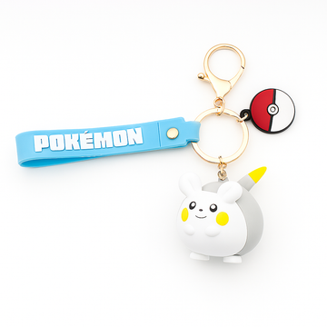 Adorable Pokémon Togedemaru Keychain | Bag Charm & Key Ring