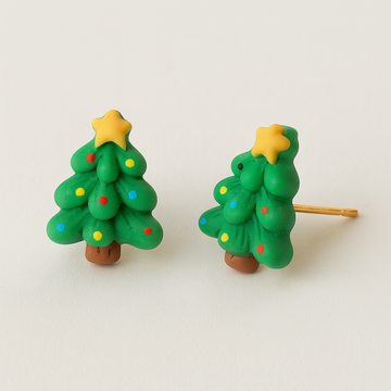 Christmas Stud Earrings – Christmas Tree