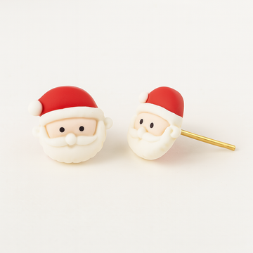 Christmas Stud Earrings – Santa