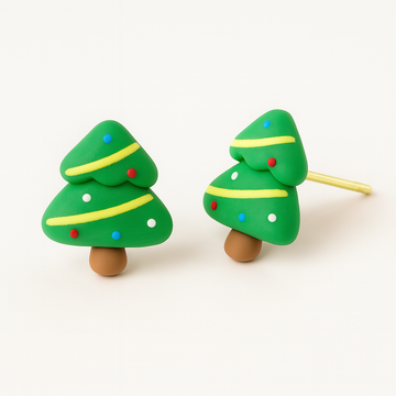 Christmas Stud Earrings – Christmas Tree