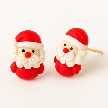 Christmas Stud Earrings – Christmas Santa