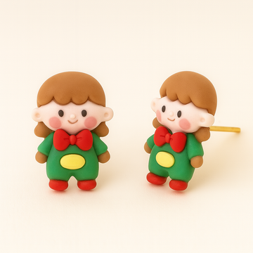 Christmas Stud Earrings – Xmas ELF