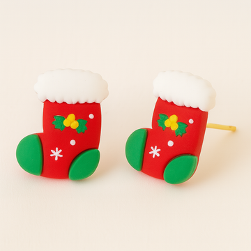 Christmas Stud Earrings – Christmas Socks