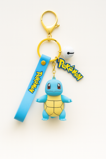 Pokémon Squirtle Keychain – Cute & Collectible Charm for Bags & Keys | I'M GIFT