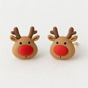 Christmas Stud Earrings – Christmas Reindeer