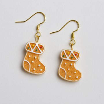 Christmas Dangles Earrings – Christmas Socks Earrings