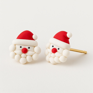 Christmas Stud Earrings – Christmas Santa
