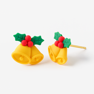 Christmas Stud Earrings – Jingle Bells