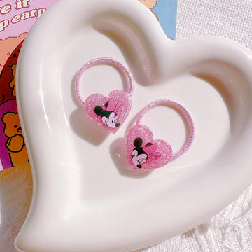 Minnie Heart Hair Ties – Cute Disney-Inspired Accessories for Toddler Girls - I‘M GIFT
