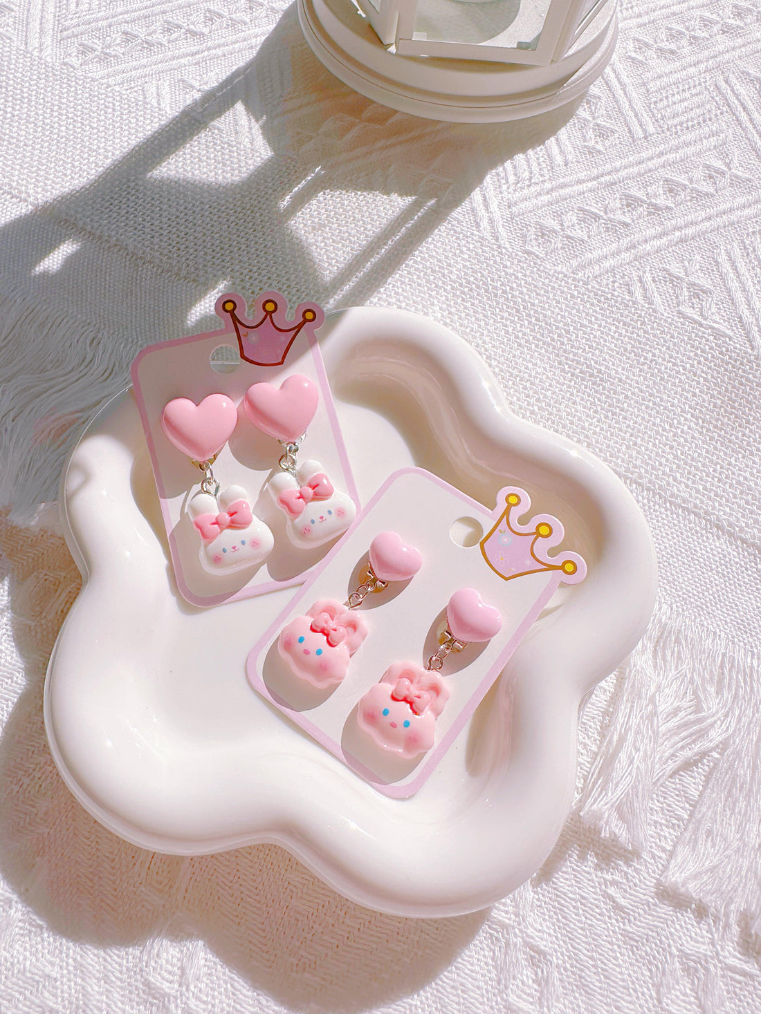 Bunny Clip-On Earrings for Little Girls – Perfect for Easter & Gift Giving - I‘M GIFT