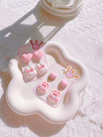 Bunny Clip-On Earrings for Little Girls – Perfect for Easter & Gift Giving - I‘M GIFT
