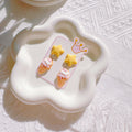 Cute Ice Cream & Cupcake Clip-On Earrings for Toddler Girls – Perfect for Dress-Up & Birthdays - I‘M GIFT