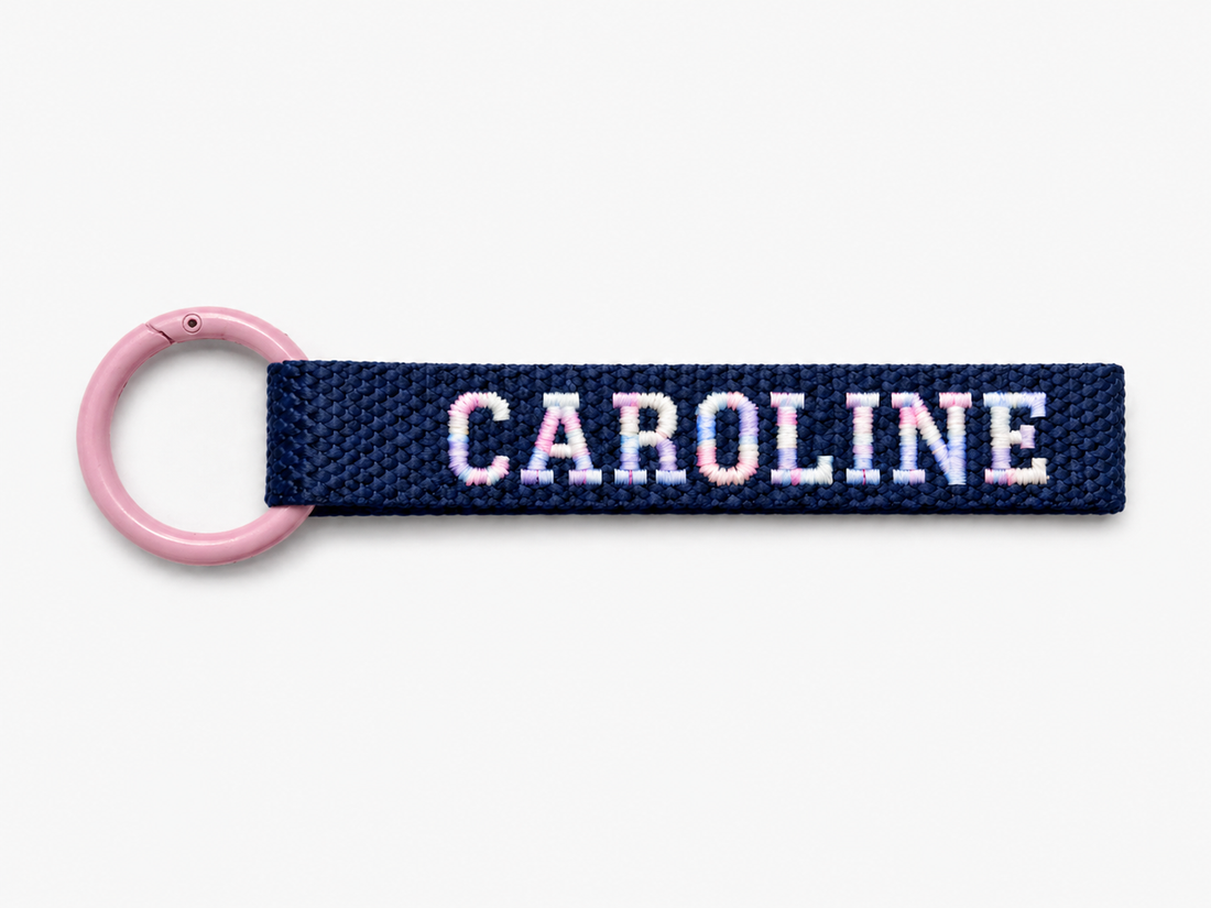 Custom Gradient Embroidered Name Tag – Personalized ID Tag