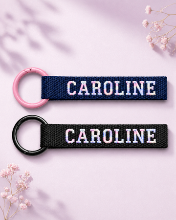 Custom Gradient Embroidered Name Tag – Personalized ID Tag