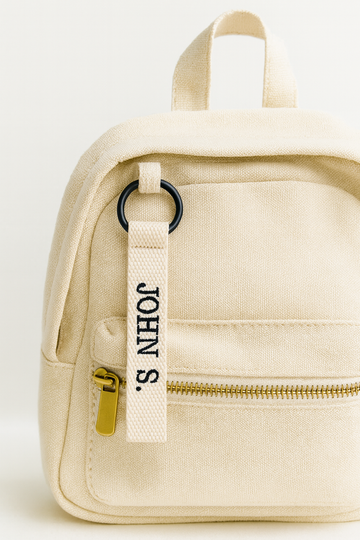 Custom Embroidered Tag | Personalized Name & Number Tag