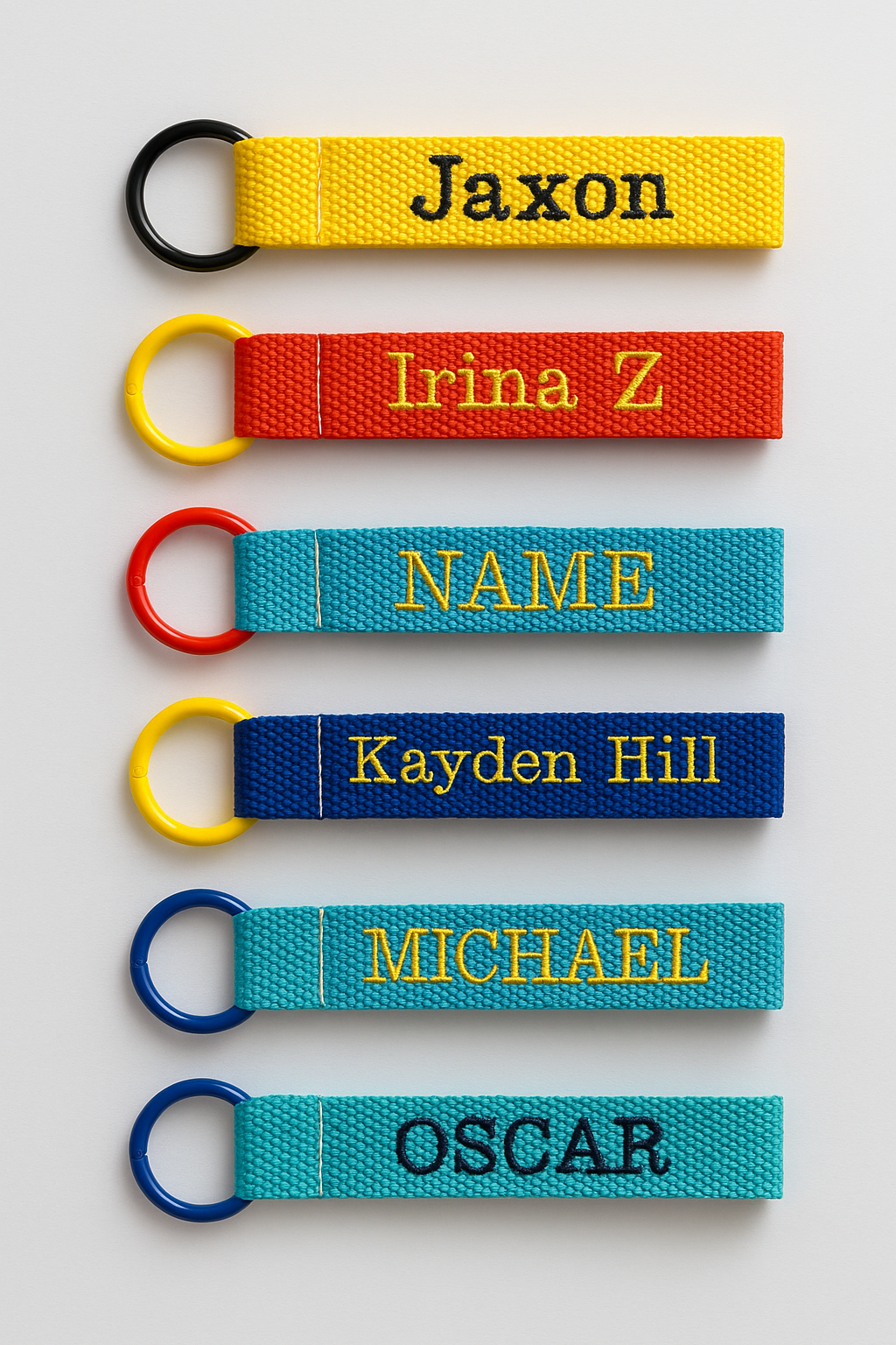 Personalized Kids Name Tag – Custom Backpack Tag