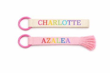 Personalized Kids Name Tag – Custom Embroidered Backpack & Bag Tag