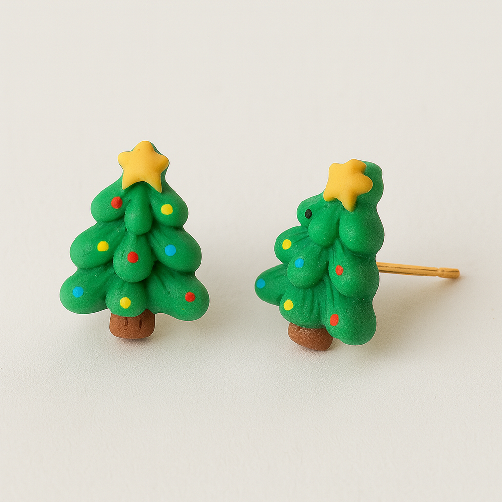 Christmas Stud Earrings – Christmas Tree