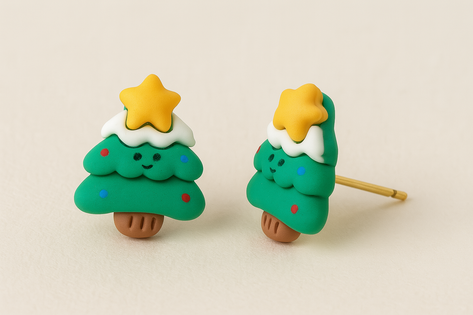 Christmas Stud Earrings – Xmas Star Tree