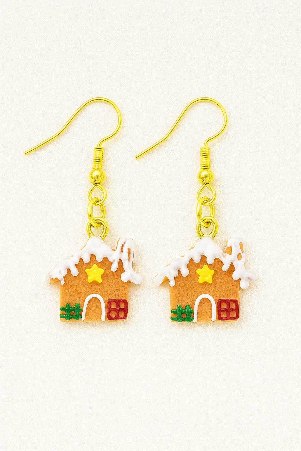 Christmas Dangles Earrings – Christmas Village Earrings