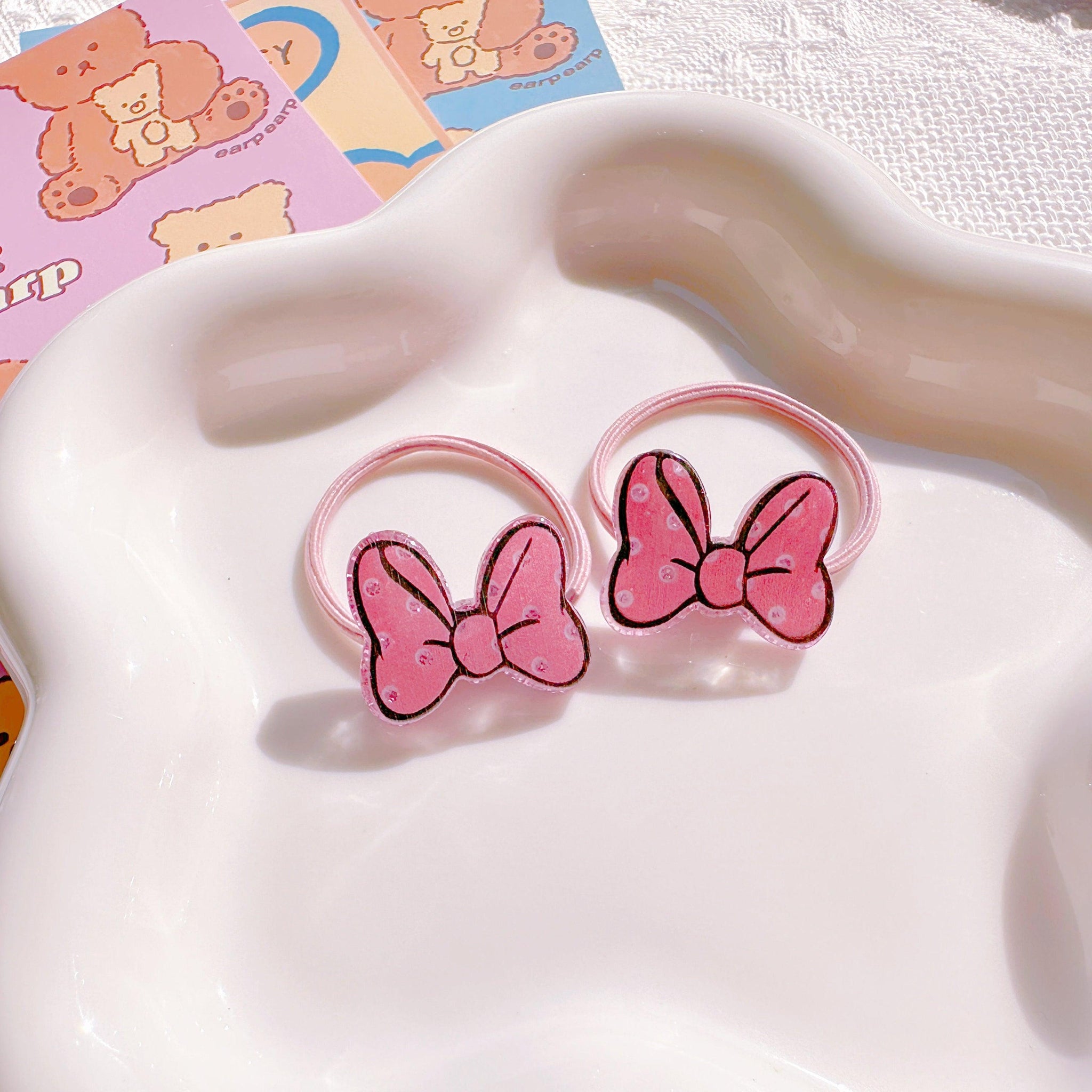 Minnie Bow Hair Ties – Cute Disney-Inspired Accessories for Toddler Girls | Perfect for Birthdays Gifts - I‘M GIFT