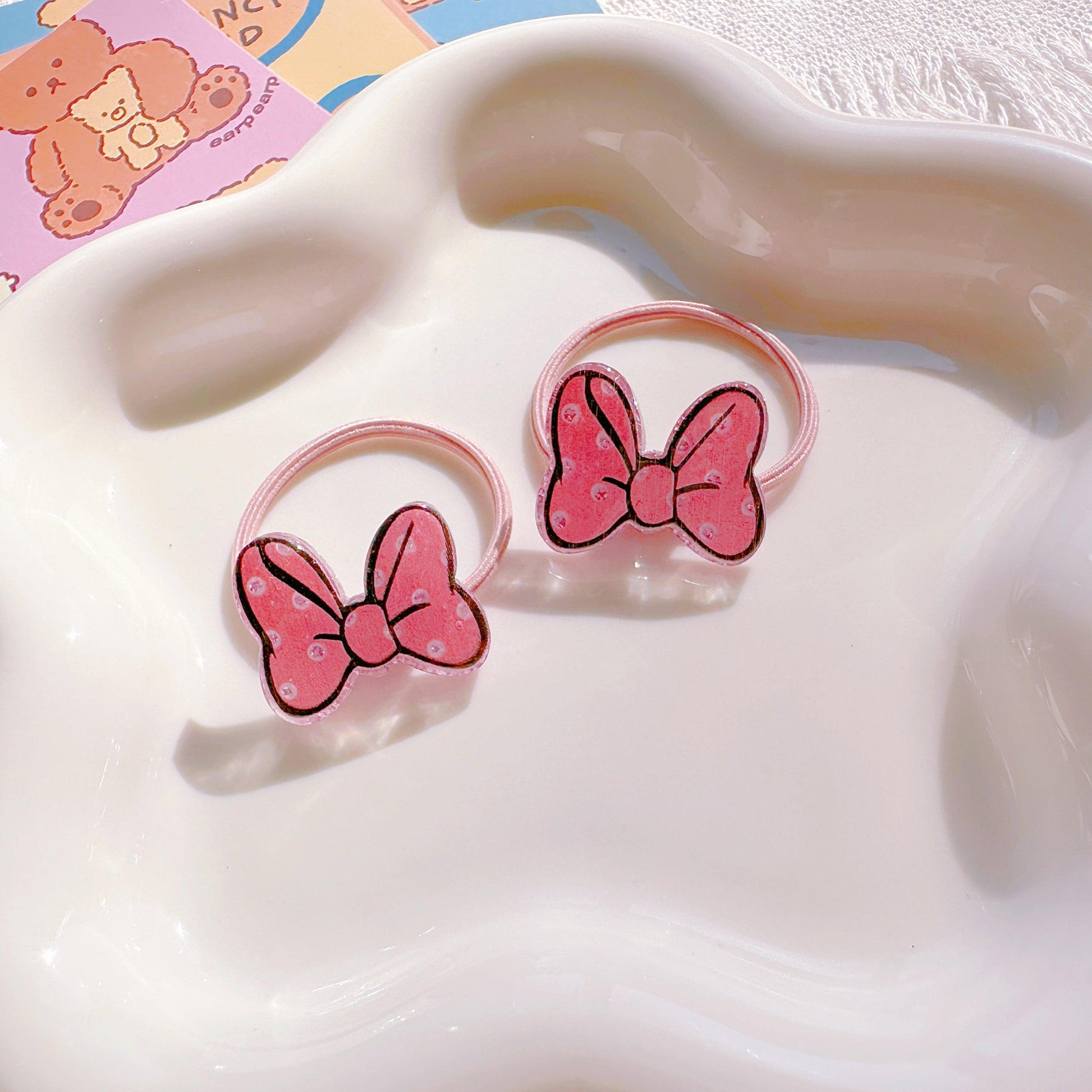 Minnie Bow Hair Ties – Cute Disney-Inspired Accessories for Toddler Girls | Perfect for Birthdays Gifts - I‘M GIFT