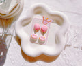 Cute Heart Donut Clip-On Earrings for Little Girls – Sweet & Stylish - I‘M GIFT
