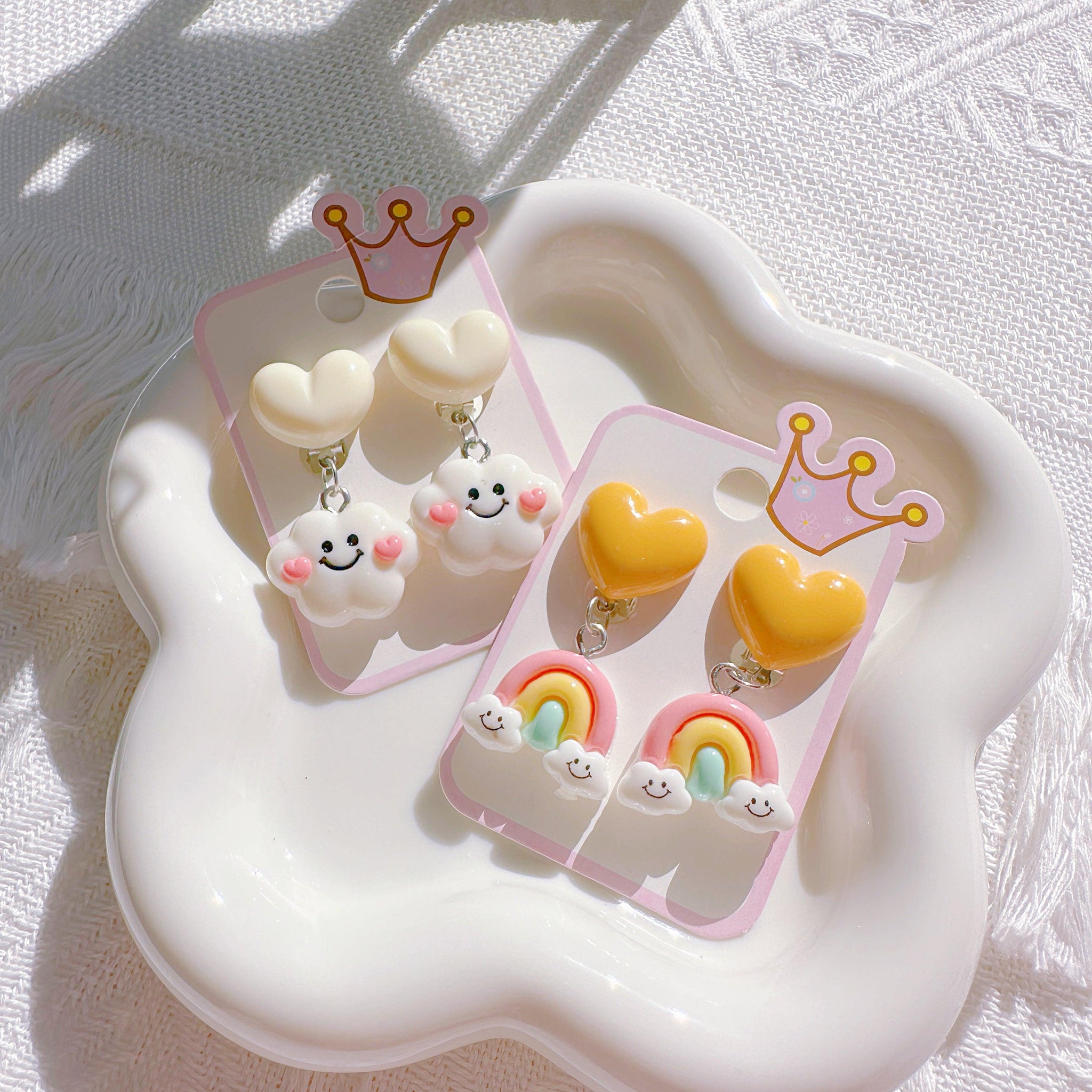 Adorable Clip-On Earrings for Toddler Girls – Cute & Comfortable - I‘M GIFT
