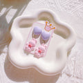 Cute Donut & Bunny Clip-On Earrings for Girls – No Piercing Needed | Fun & Comfortable - I‘M GIFT