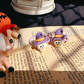 Halloween Hair Ties for Toddler Girls – Pumpkin & Skeleton Designs - I‘M GIFT