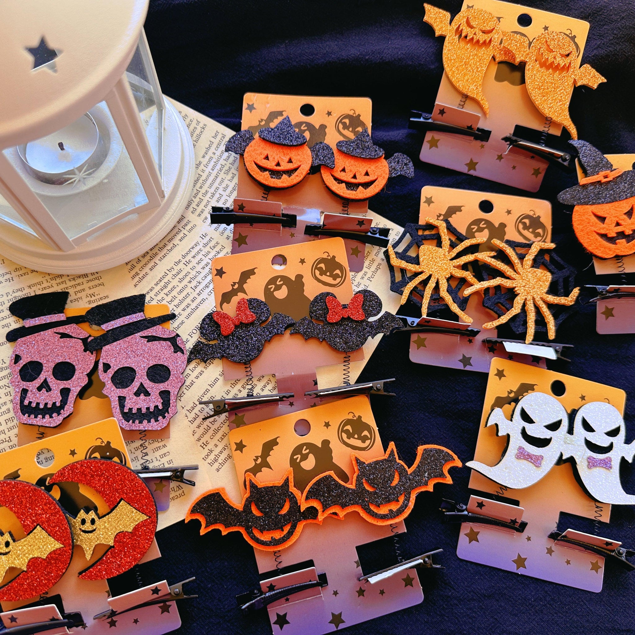 Handmade Halloween Hair Clips – Perfect Accessories for Halloween Parties | I'M GIFT - I‘M GIFT