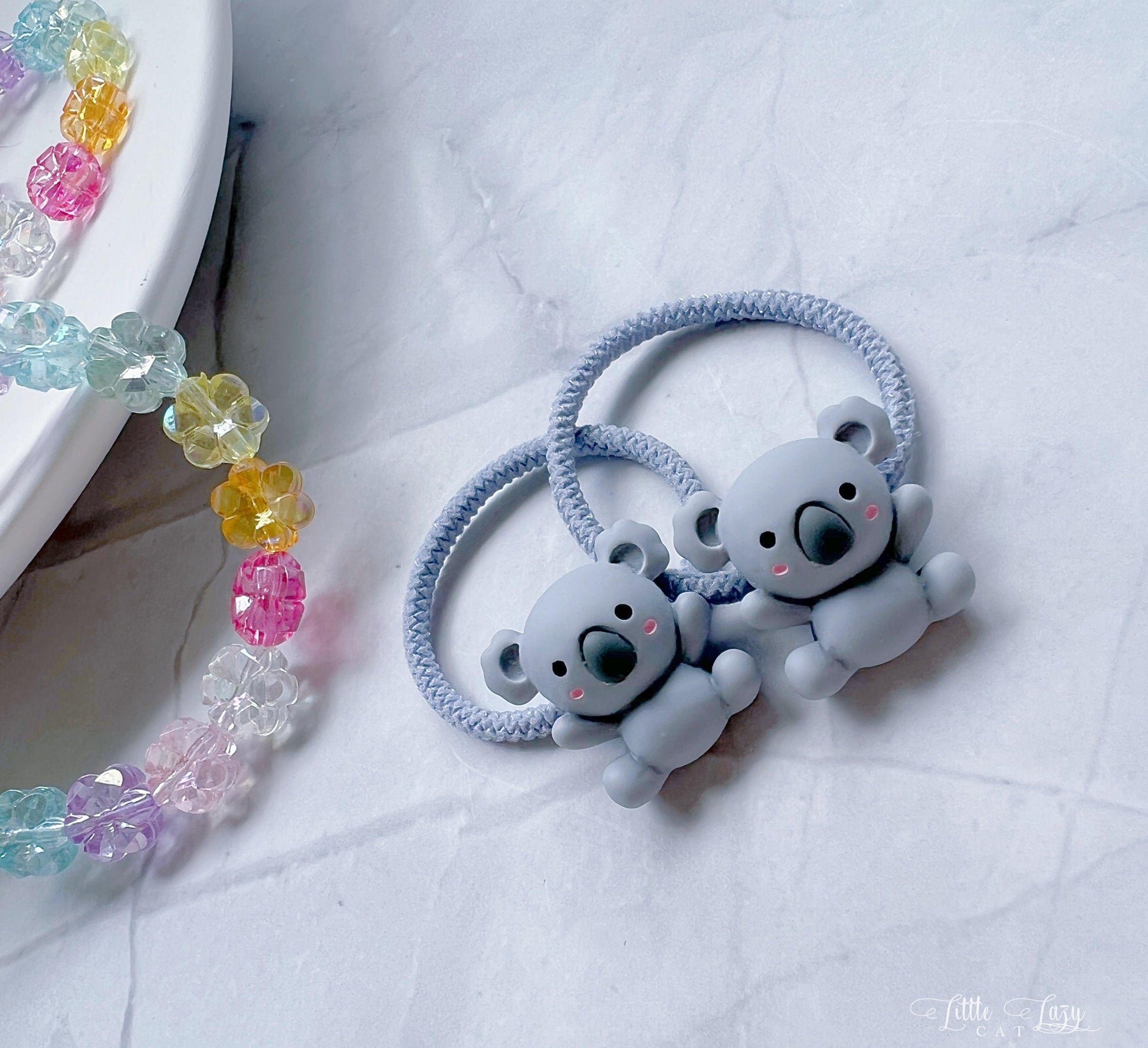 Pair of Cute Animal Hair Ties - I‘M GIFT