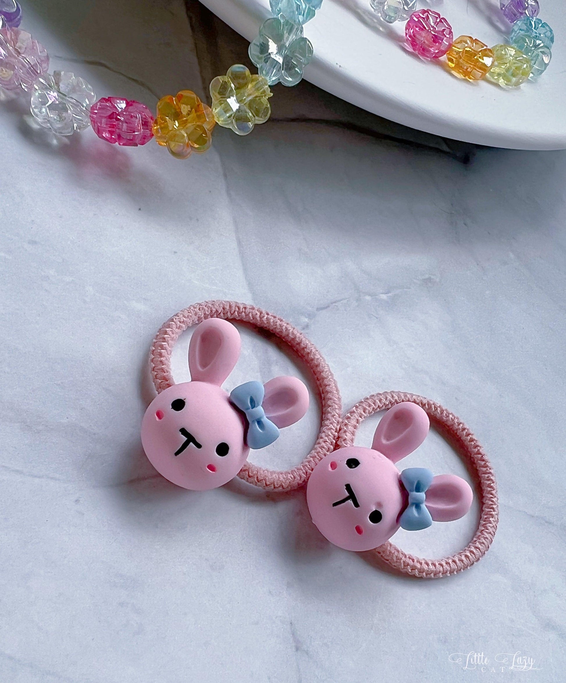 Pair of Cute Animal Hair Ties - I‘M GIFT