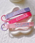Personalized Pink & Purple Gradient Name Tag – Custom Bag & Key Tag - I‘M GIFT